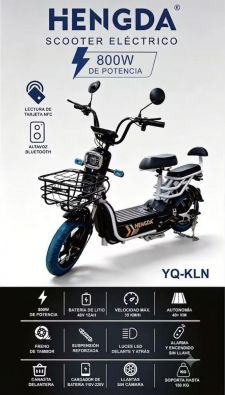 MOTO ELETRICA HENGDA Bluetooth/NFC YQ-KLN